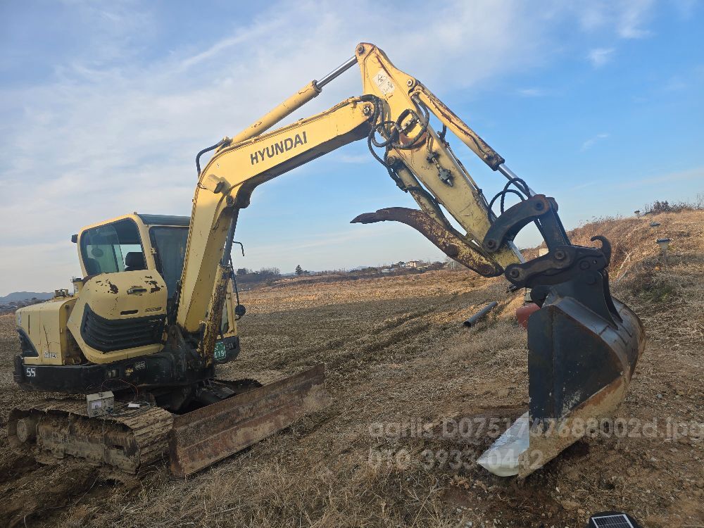 Hyundai Excavator 5톤 (5톤) 뒤우측면