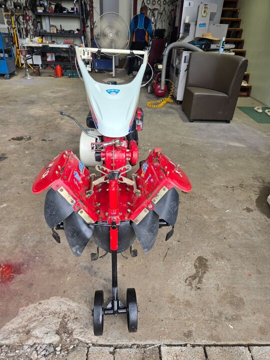 아세아 관리기 AMC-880SM (6.5마력) 앞좌측면