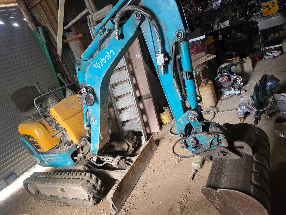 Kubota Excavator U-10 (1.0톤) 뒤우측면