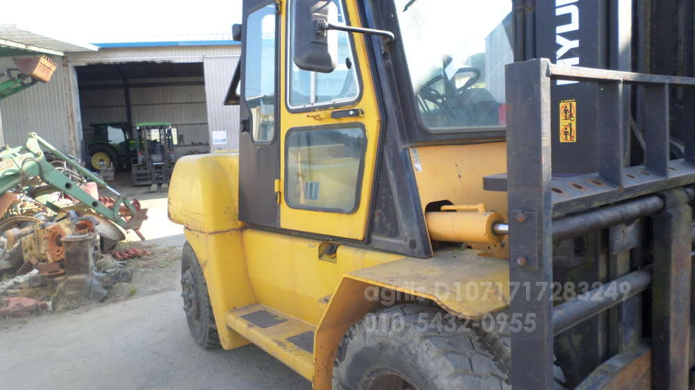  Forklift 지게차  측면