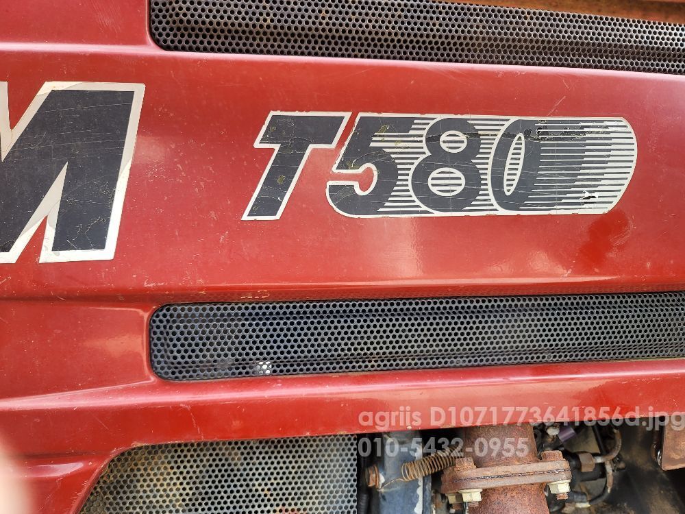 TYM 트랙터 T580 (58마력) 뒤우측면