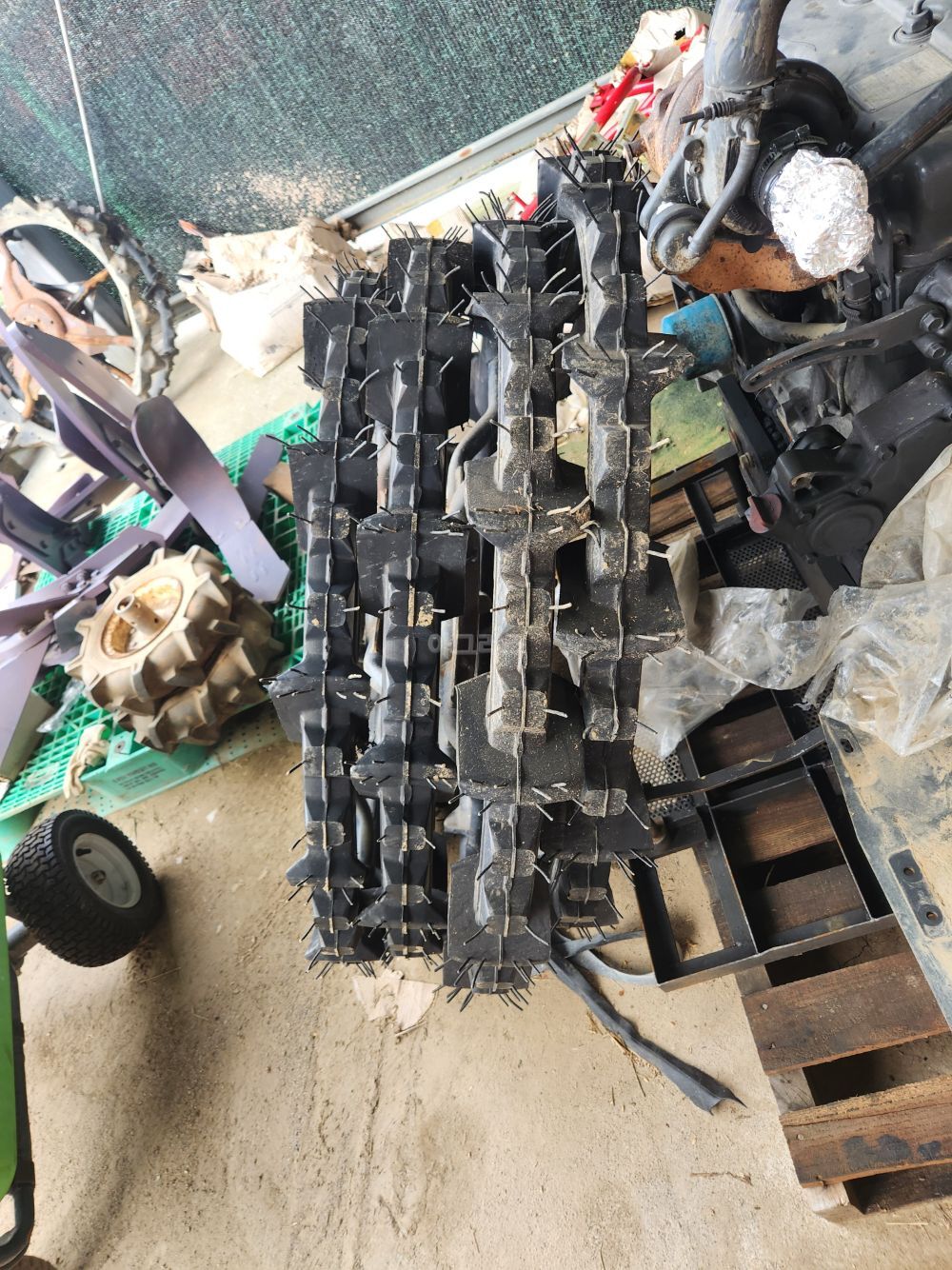 아세아 관리기 CFM-1200 (20마력) 뒤우측면