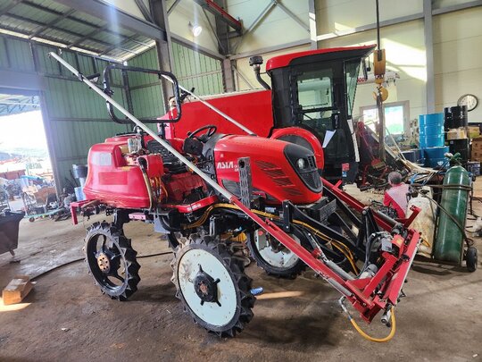 아세아 관리기 CFM-1200H (20마력) 앞좌측면