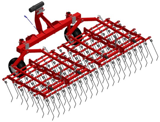  중경제초기 AEROSTAR-300  앞좌측면