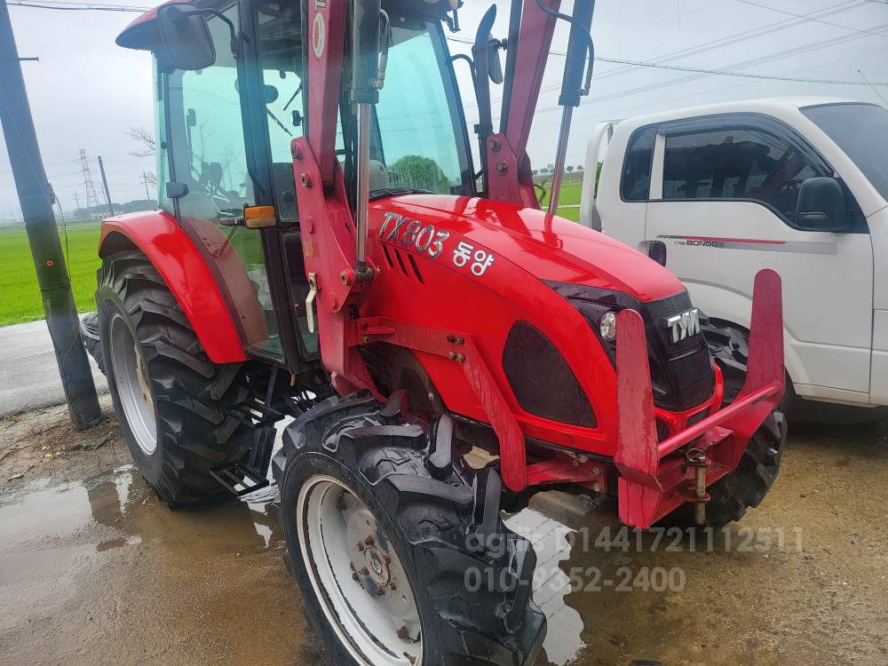 TYM Tractor TX803 (80hp) 뒤우측면