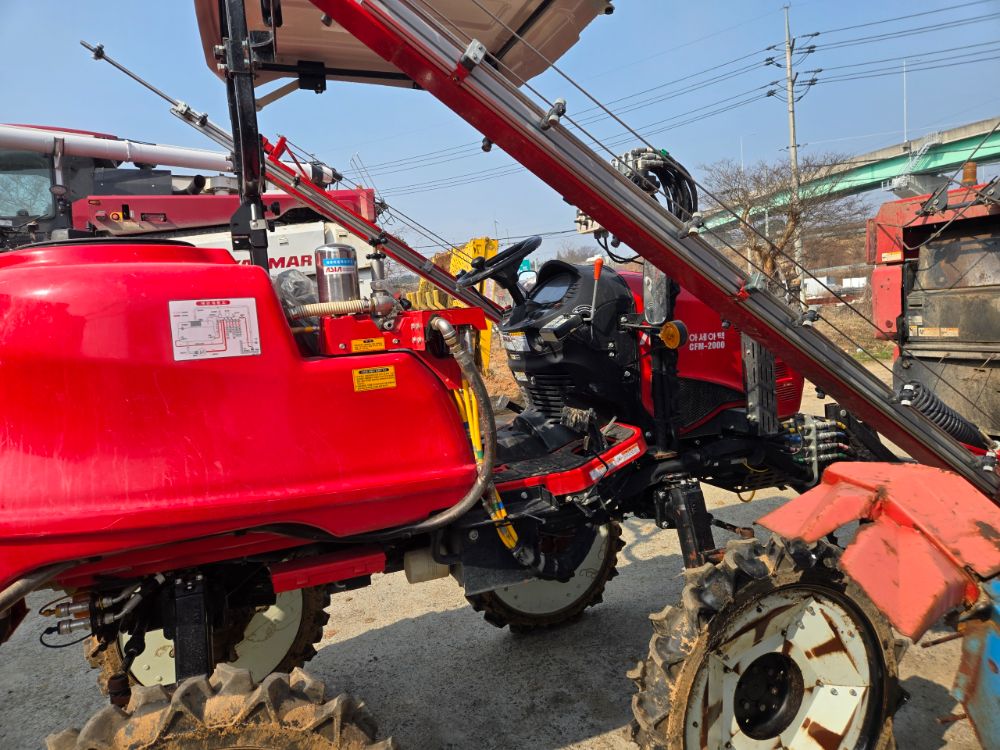 아세아 관리기 CFM-2000W (20마력) 뒤우측면