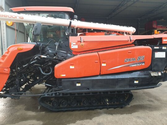 Daedong Combine Harvester DXM85G-CB (5Rows) 앞좌측면