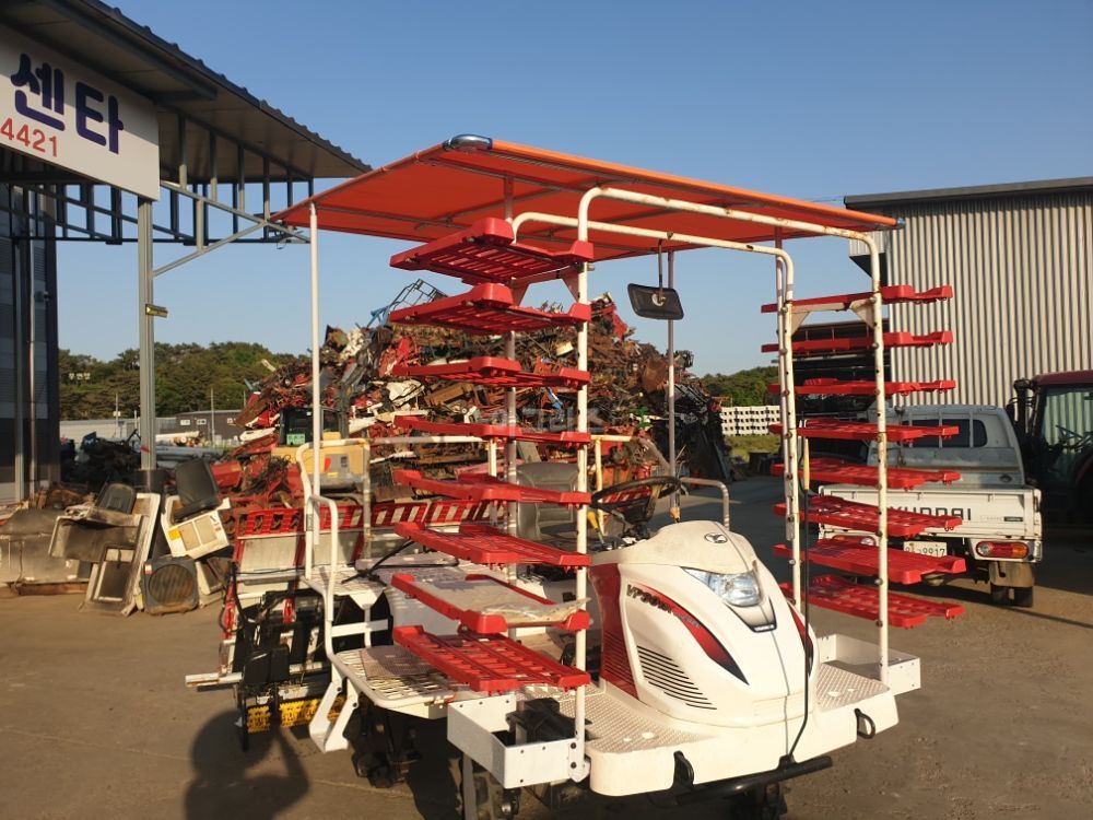 Yanmar Rice transplanter VP8D (8Rows) 뒤우측면