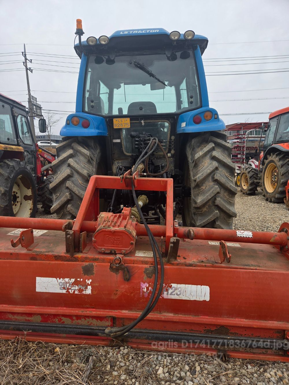 LS Tractor PS100-N (95hp) 뒤우측면