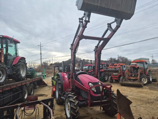 TYM 트랙터 T603 (60마력) 앞좌측면