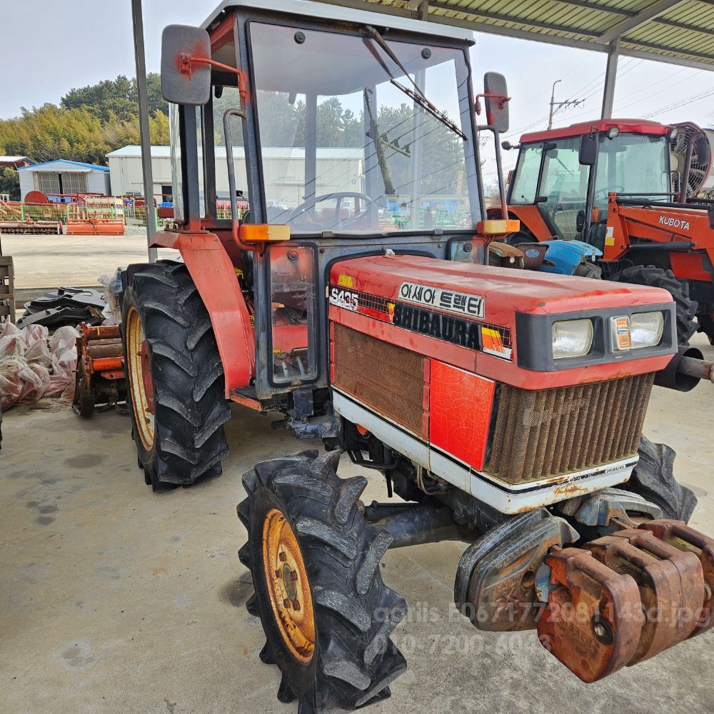 Shibaura Tractor S-435 (40hp) 뒤우측면