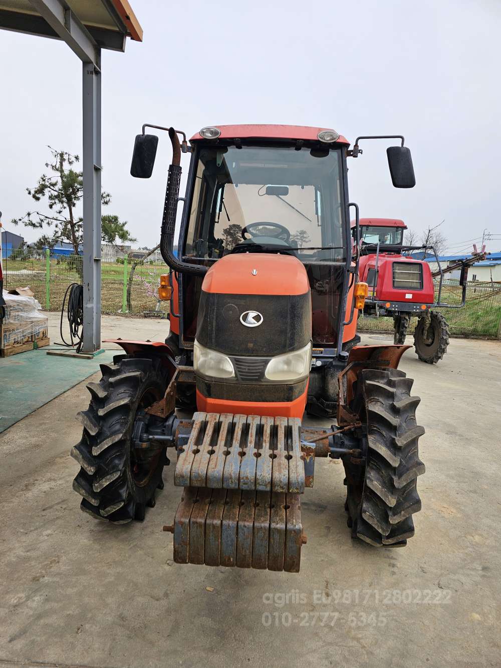 Kubota Tractor MZ603 (60hp) 뒤우측면