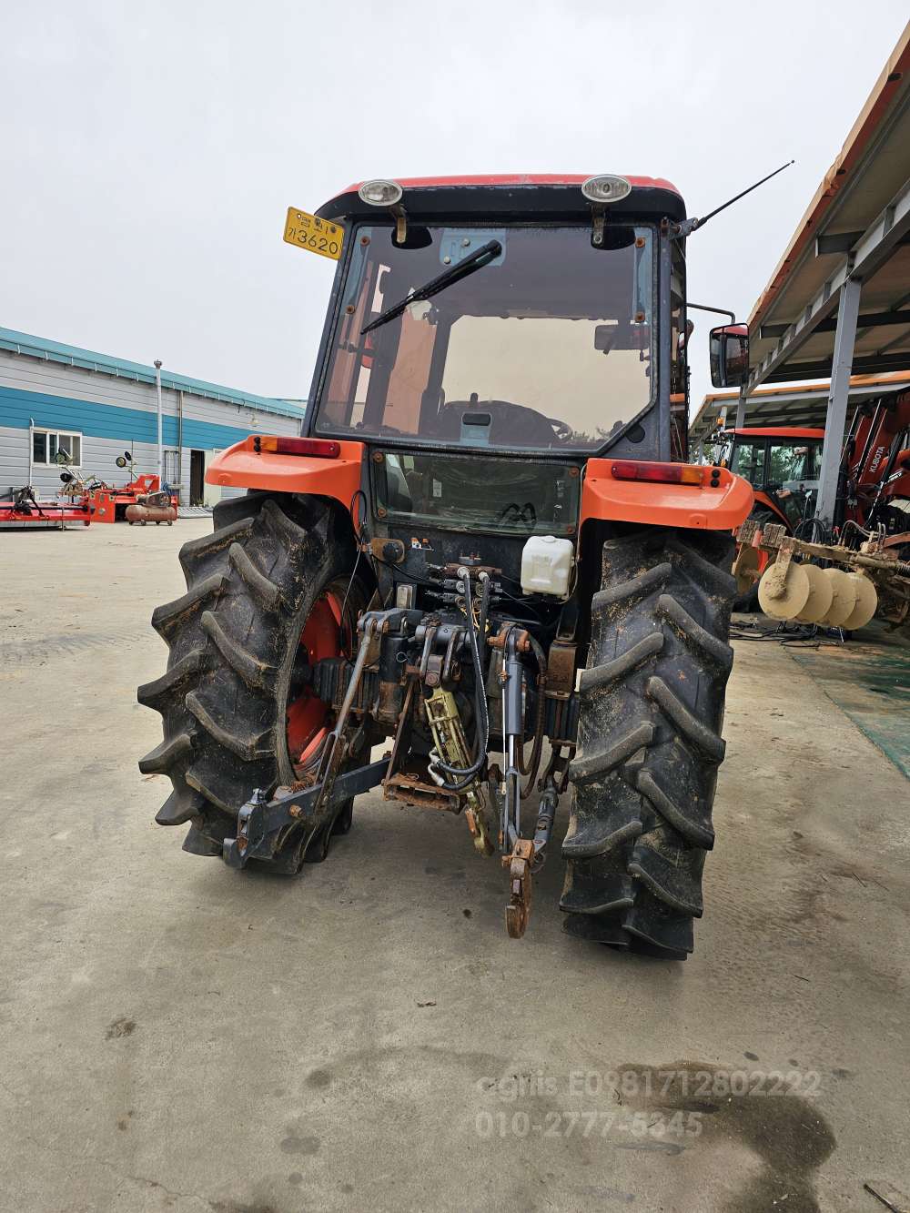 Kubota Tractor MZ603 (60hp) 운전석