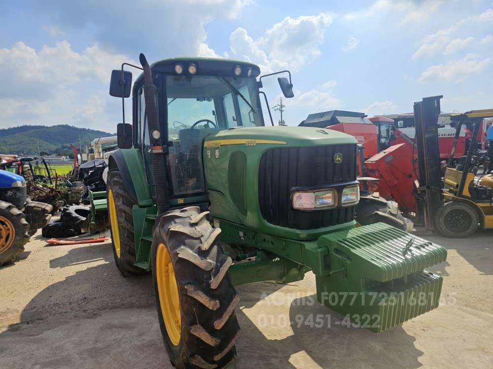 JohnDeere Tractor 6520 (110hp) 앞좌측면