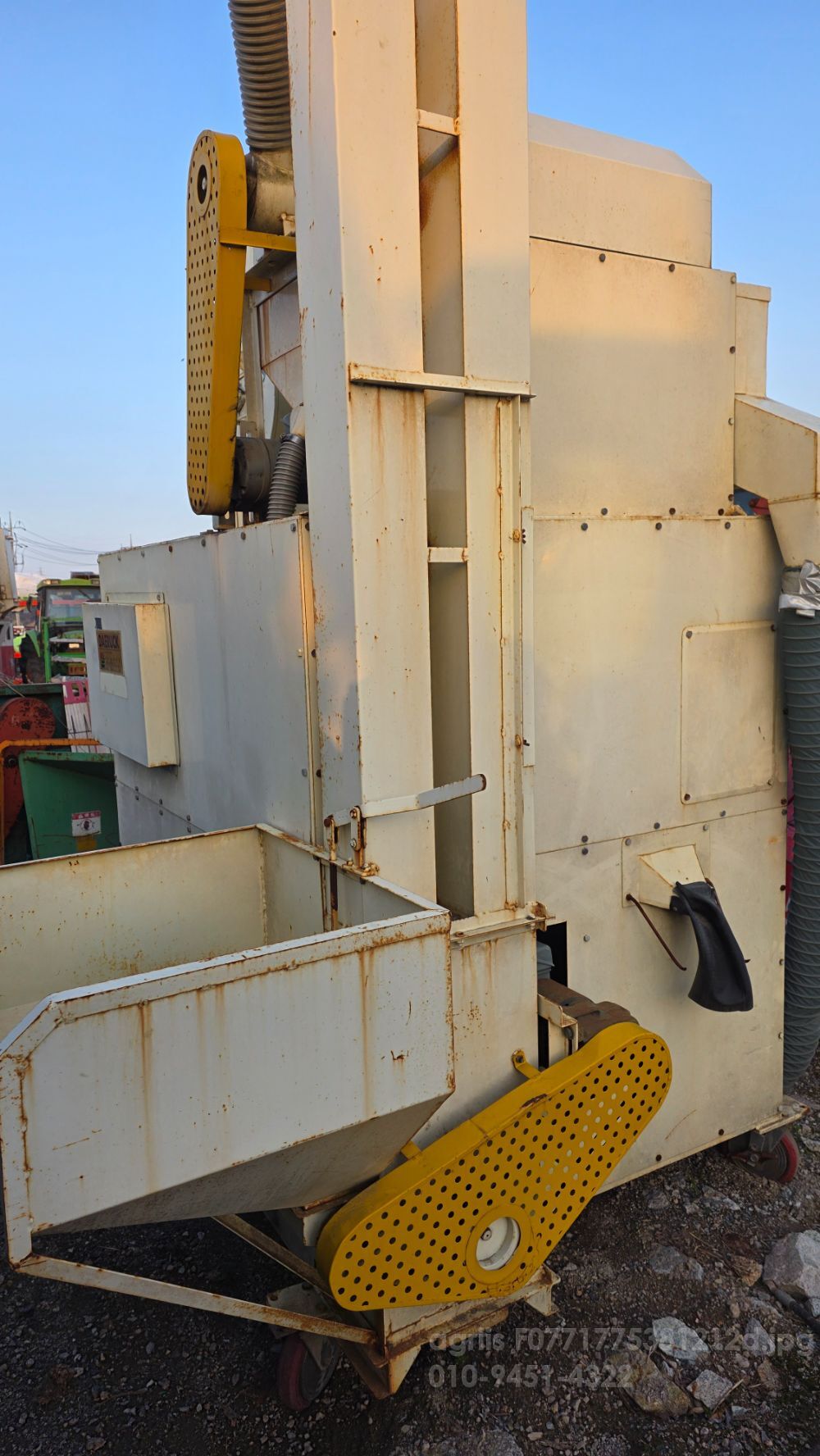 대륙 콩선별기 콩선별기 뒤우측면