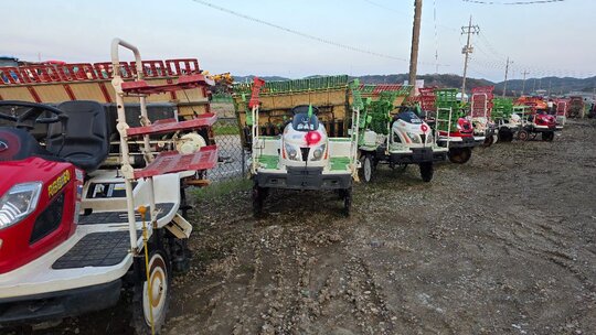 Kukje Rice transplanter RGO-60 (6Rows) 앞좌측면