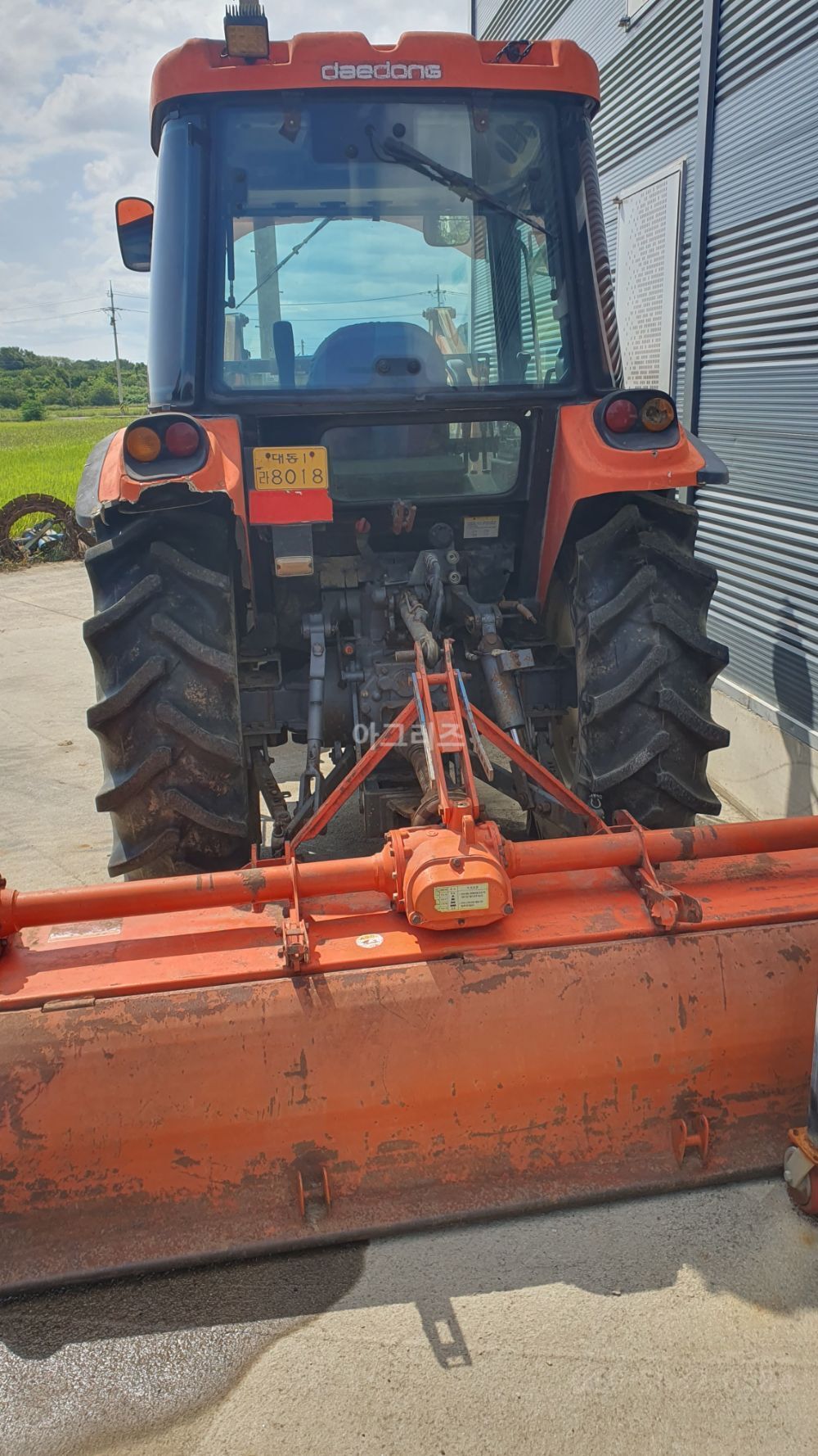 Daedong Tractor D581 (58hp) 뒤우측면