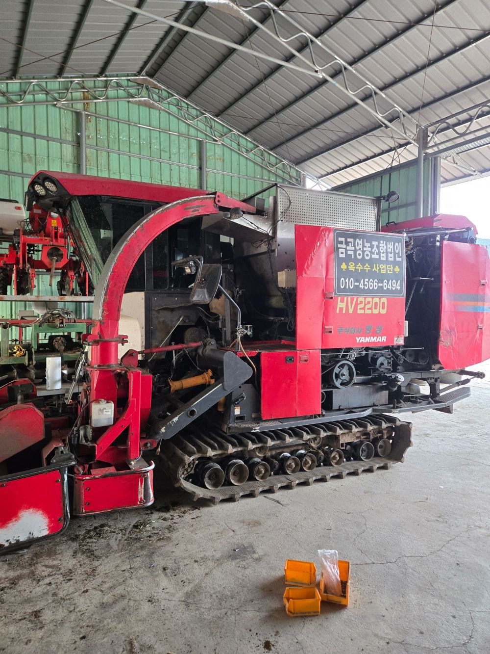  Corn Harvester 자주식 하베스타  뒤우측면