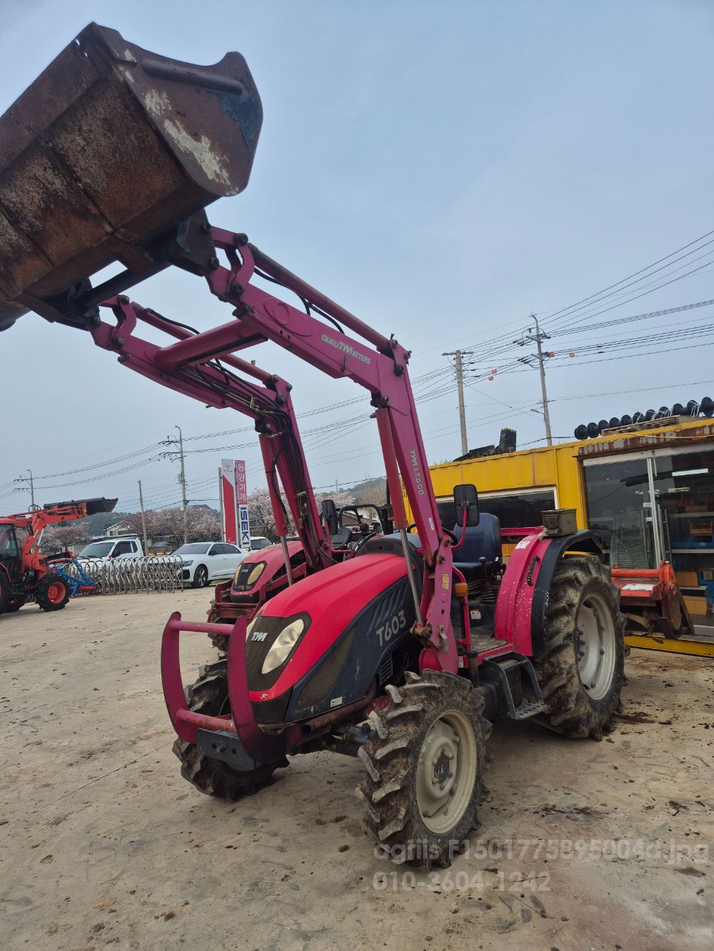 TYM 트랙터 T603 (60마력) 뒤우측면