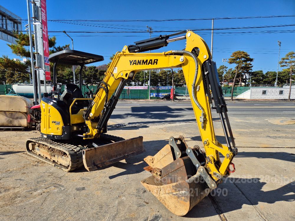 Yanmar Excavator VIO35 (3.5톤) 뒤우측면