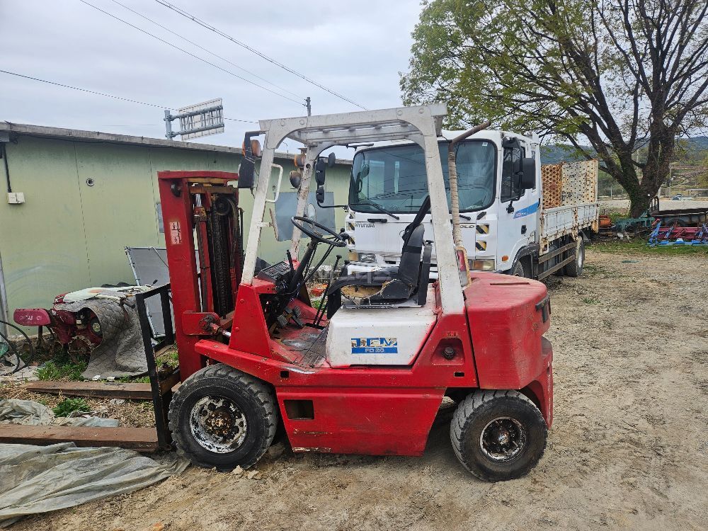 TCM 지게차 FD20 스틱 (2톤) 뒤우측면