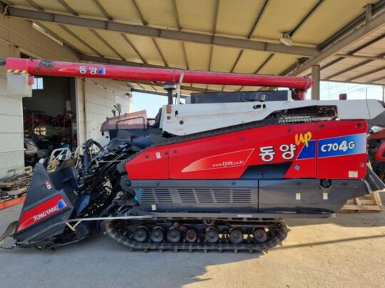 TYM 콤바인 C704G (4조식) (4조식) 앞좌측면