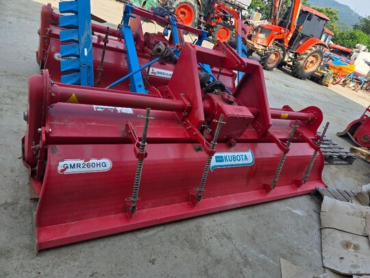 Greenmax Rotavator GMR260HG (경폭260cm) 앞좌측면