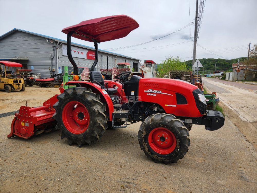 TYM Tractor A4800W (48hp) 뒤우측면
