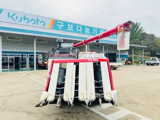 TYM 콤바인 CX765 (5조식) 앞좌측면