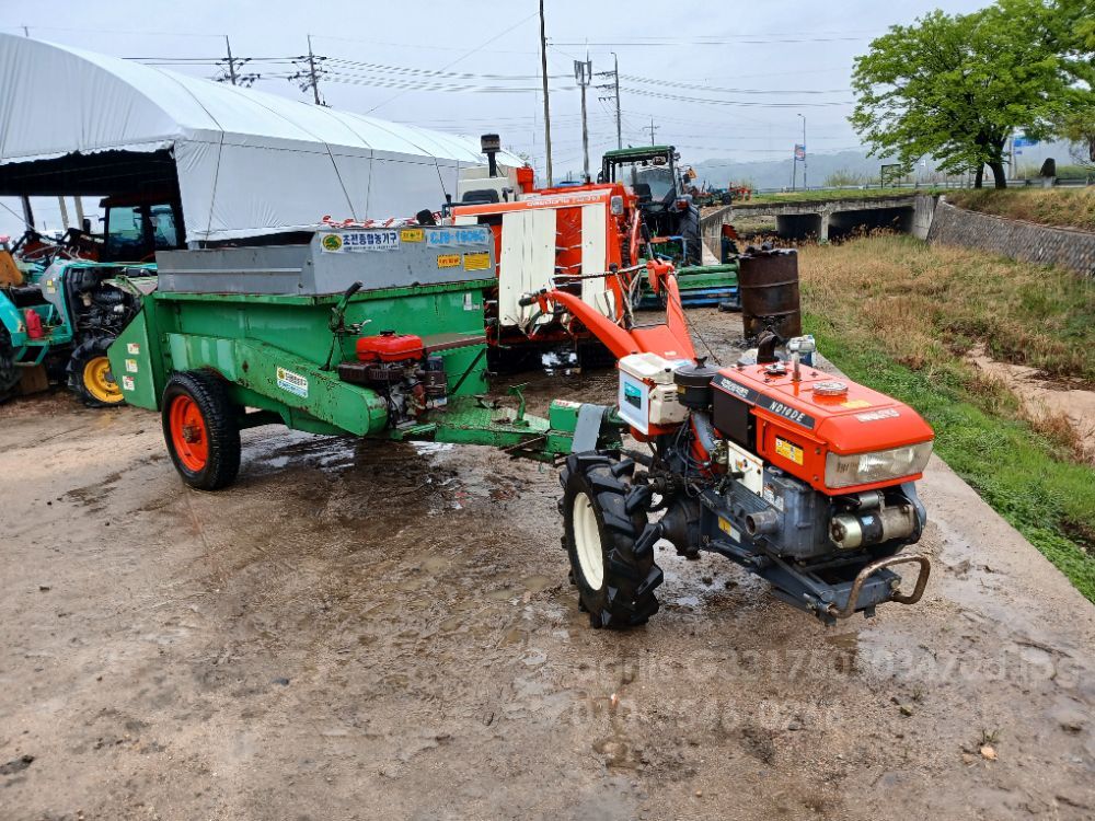 Daedong Power Tiller ND10DE  뒤우측면