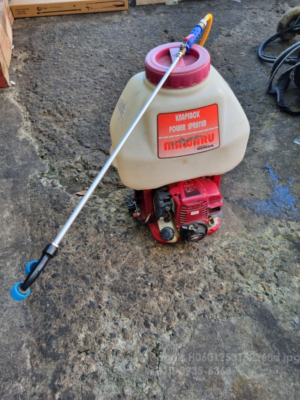 HONDA혼다 동력분무기동력살분무기엔진스프레이어 MR-35SP 뒤우측면