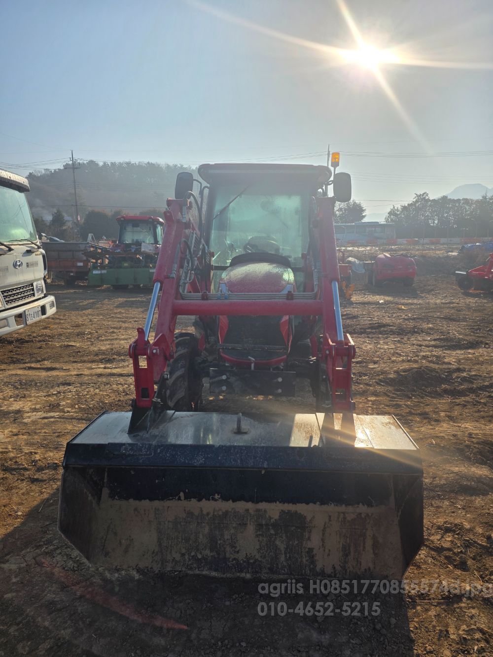 국제 트랙터 K48 (48마력) 뒤우측면