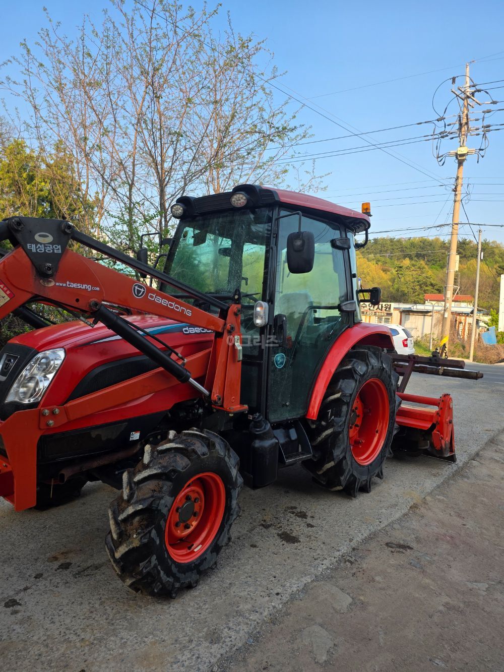 Daedong Tractor NX500 (50hp) 뒤우측면