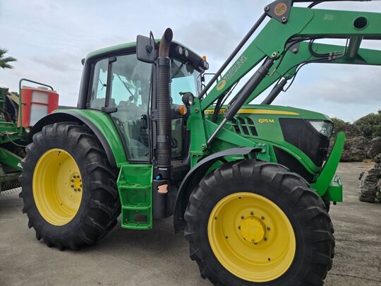 JohnDeere Tractor 6115M (115hp) 앞좌측면