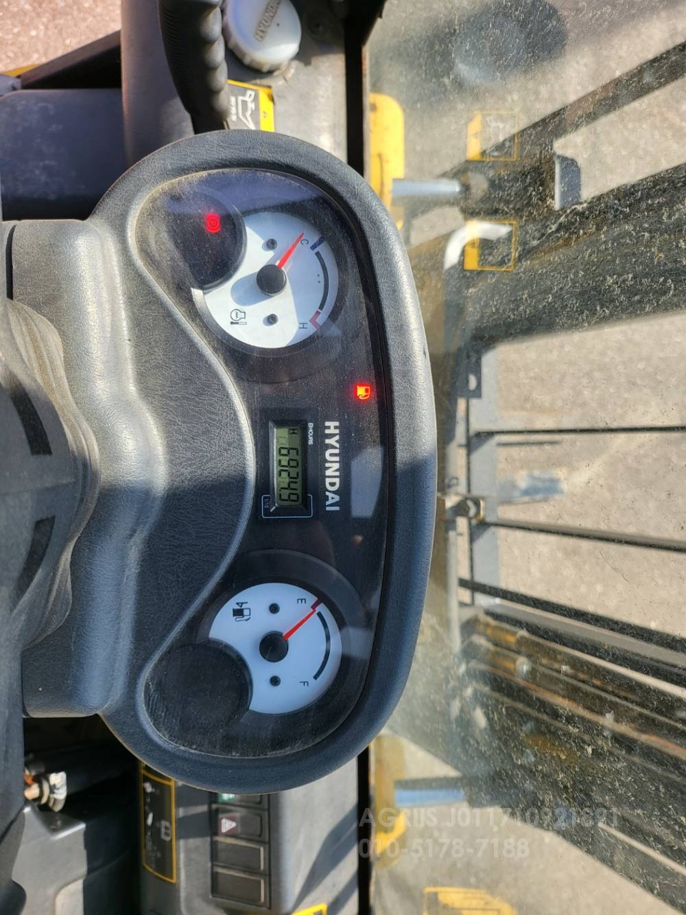 Hyundai Forklift 중고지게차 현대 포렉스 25L-7A  LPG 지게차 자동발캐빈통타이어  사진 9