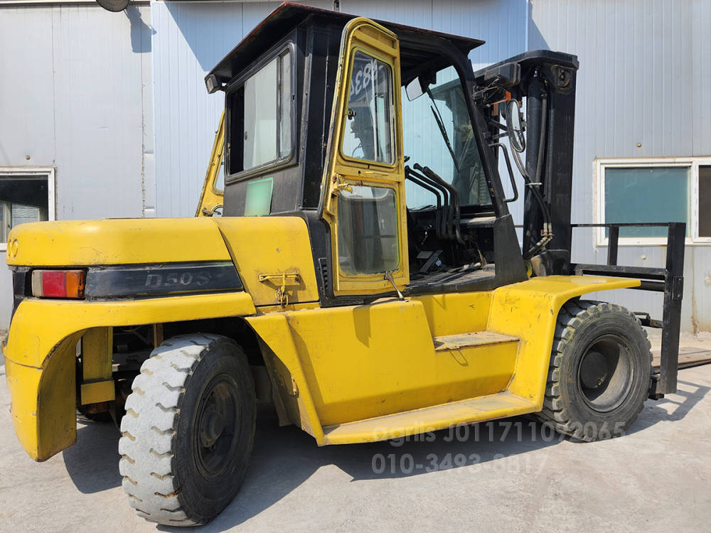  Forklift D50S  앞좌측면