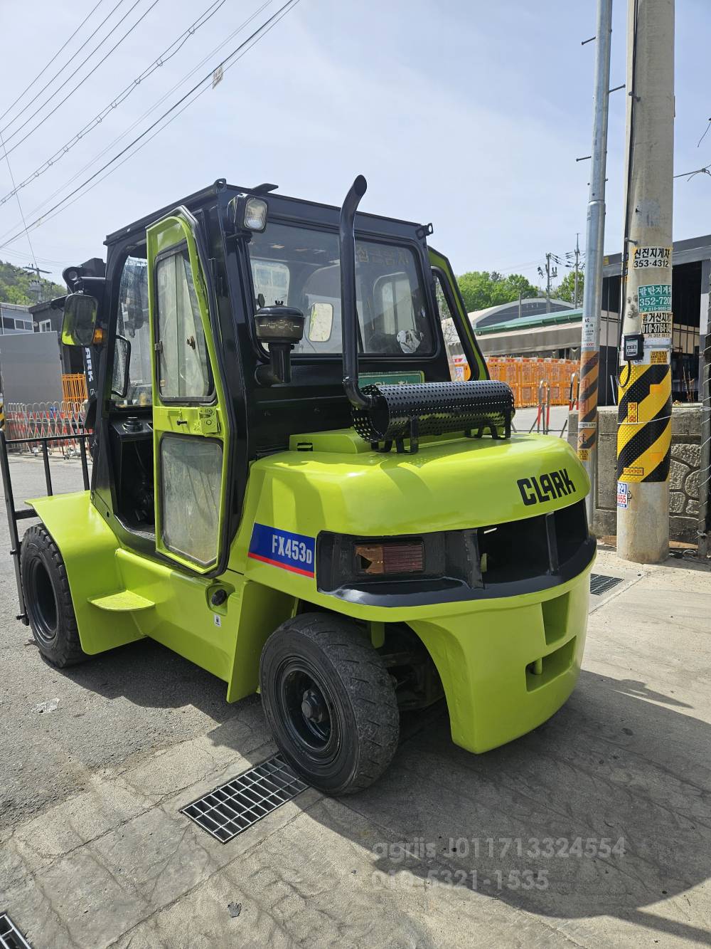 Clark Forklift 클라크4.5톤중고지게차  사진 8