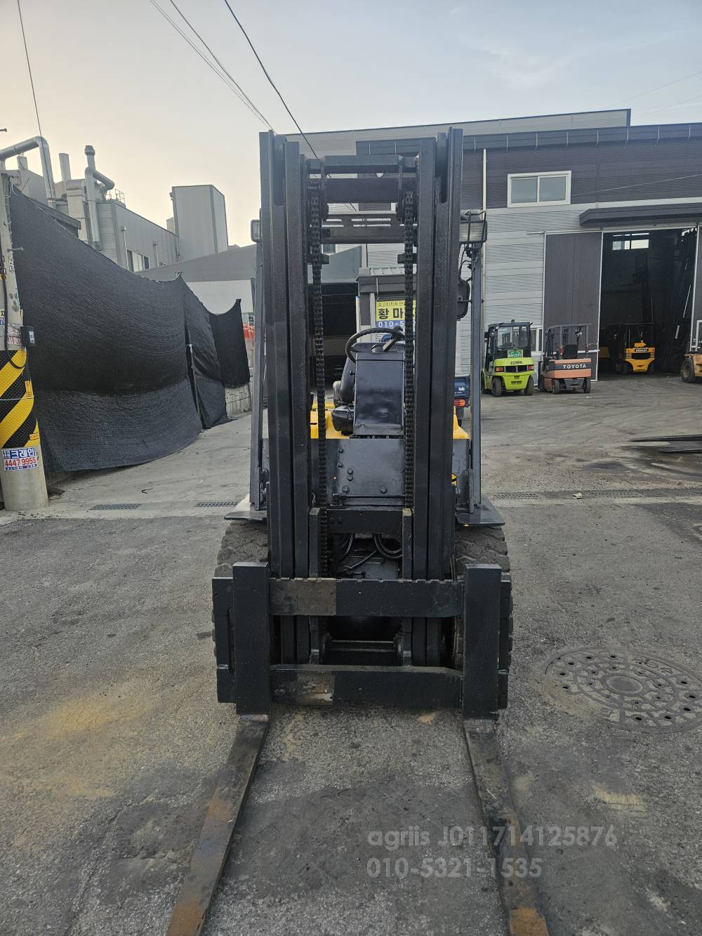 Doosan Forklift 두산 LD2톤중고지게차   측면