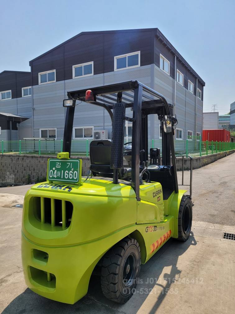 Clark Forklift GTS3.3톤3단마스트중고지게차  사진 6