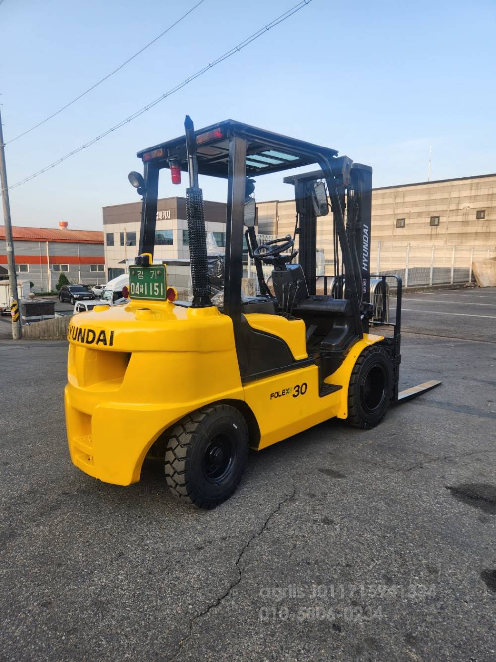 Hyundai Forklift 포렉스 3톤 자동발 지게차  사진 7