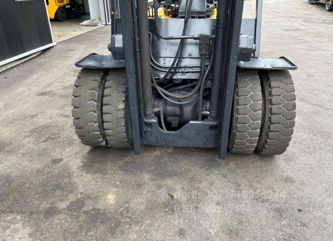 Kukje Forklift 두산 3.5톤 디젤지게차 자동발  앞좌측면