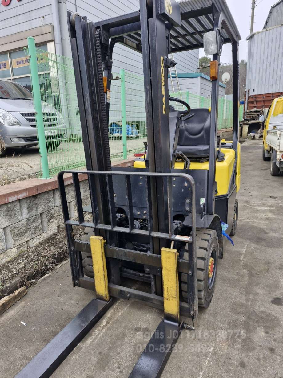 Kukje Forklift 두산1.5톤 디젤지게차   뒤우측면