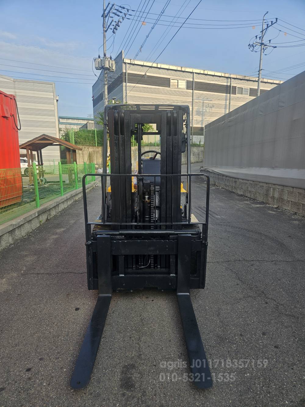 Doosan Forklift 두산LD3톤3단사이드쉬프트중고지게차  운전석