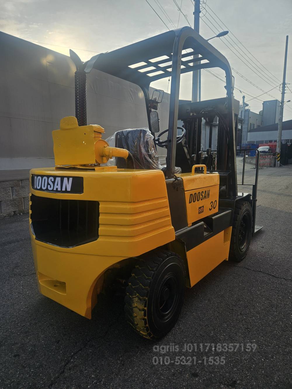 Doosan Forklift 두산LD3톤3단사이드쉬프트중고지게차  사진 6