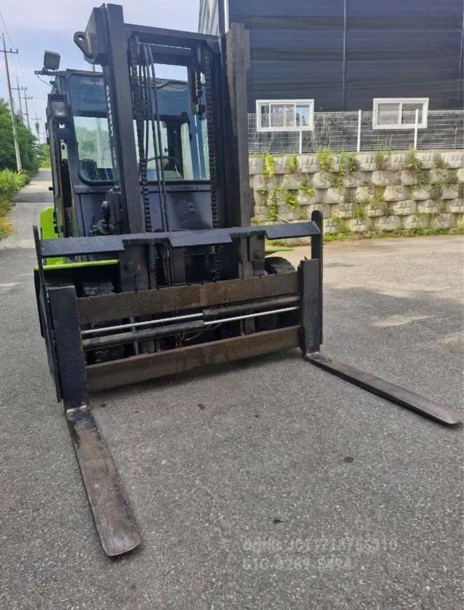 Kukje Forklift 삼성5톤디젤지게차 자동발 캐빈  운전석