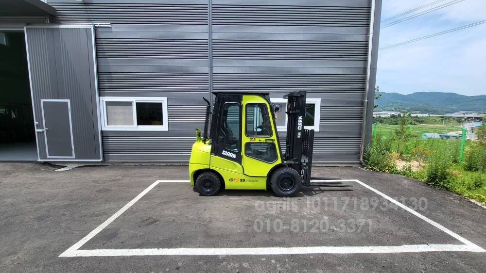 Clark Forklift GTS20D  뒤우측면