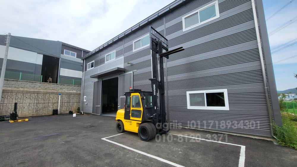 Hyundai Forklift 현대 4.5톤 하이마스트  앞좌측면