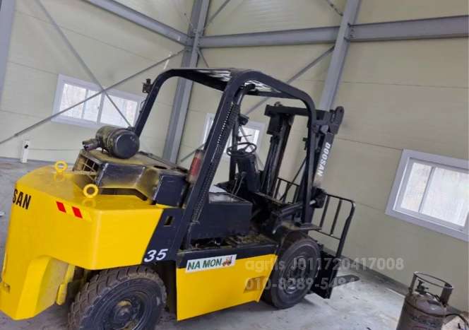 Kukje Forklift 두산3.5톤디젤  뒤우측면