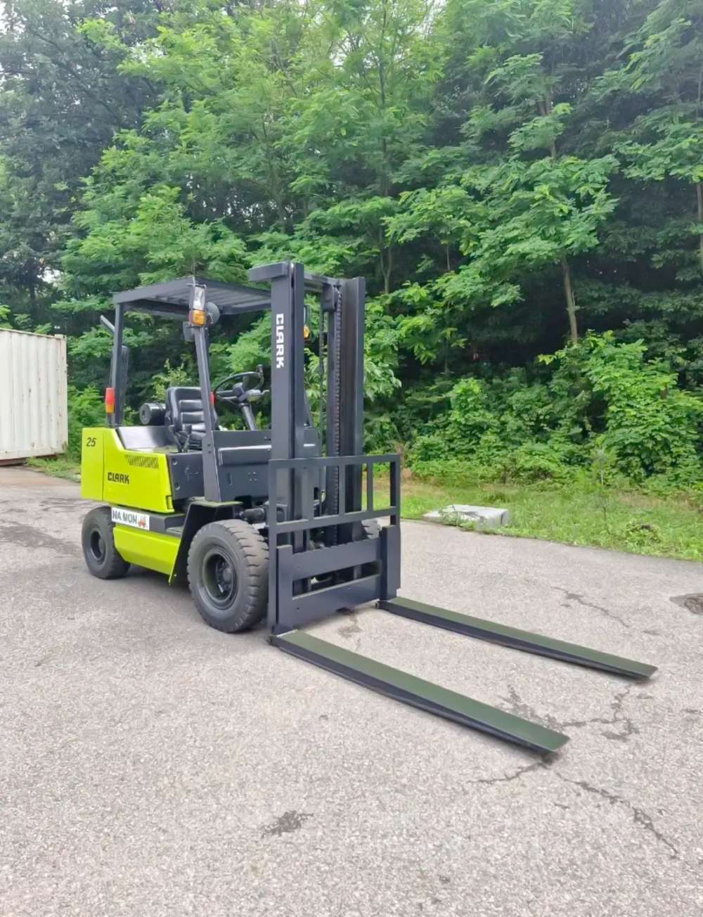  Forklift 삼성클락 2.5톤 디젤  운전석