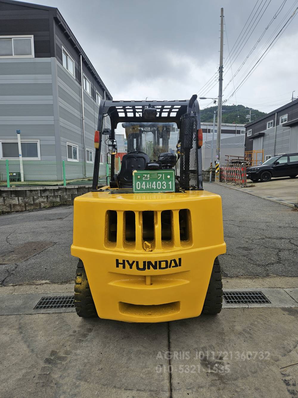 Hyundai Forklift 현대 PF4.5톤 자동발중고지게차   사진 7